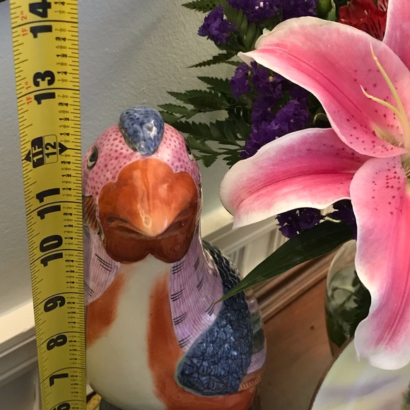 VTG XL Chinoiserie Birds - Picture 4 of 10